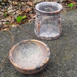 Oil tea light burner